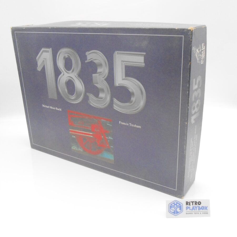 1835 Hans im Glück 1990 Eisenbahnbau- & Aktienspiel Vollständig ab 16 J.