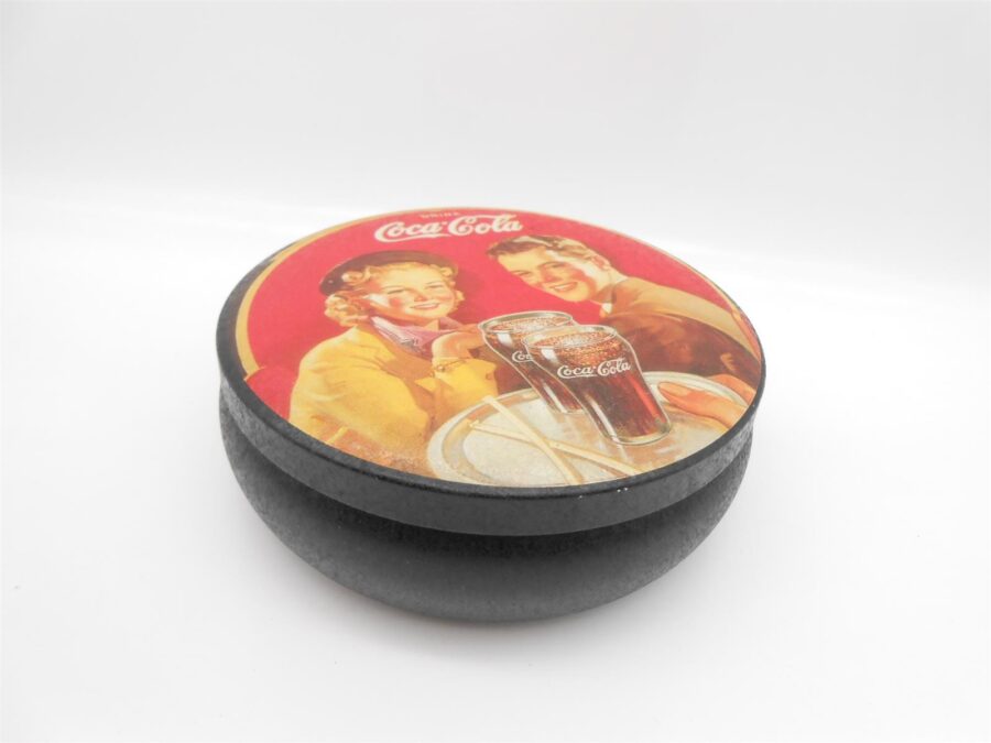 1988 Coca Cola Blechdose Vintage 13 cm Durchmesser