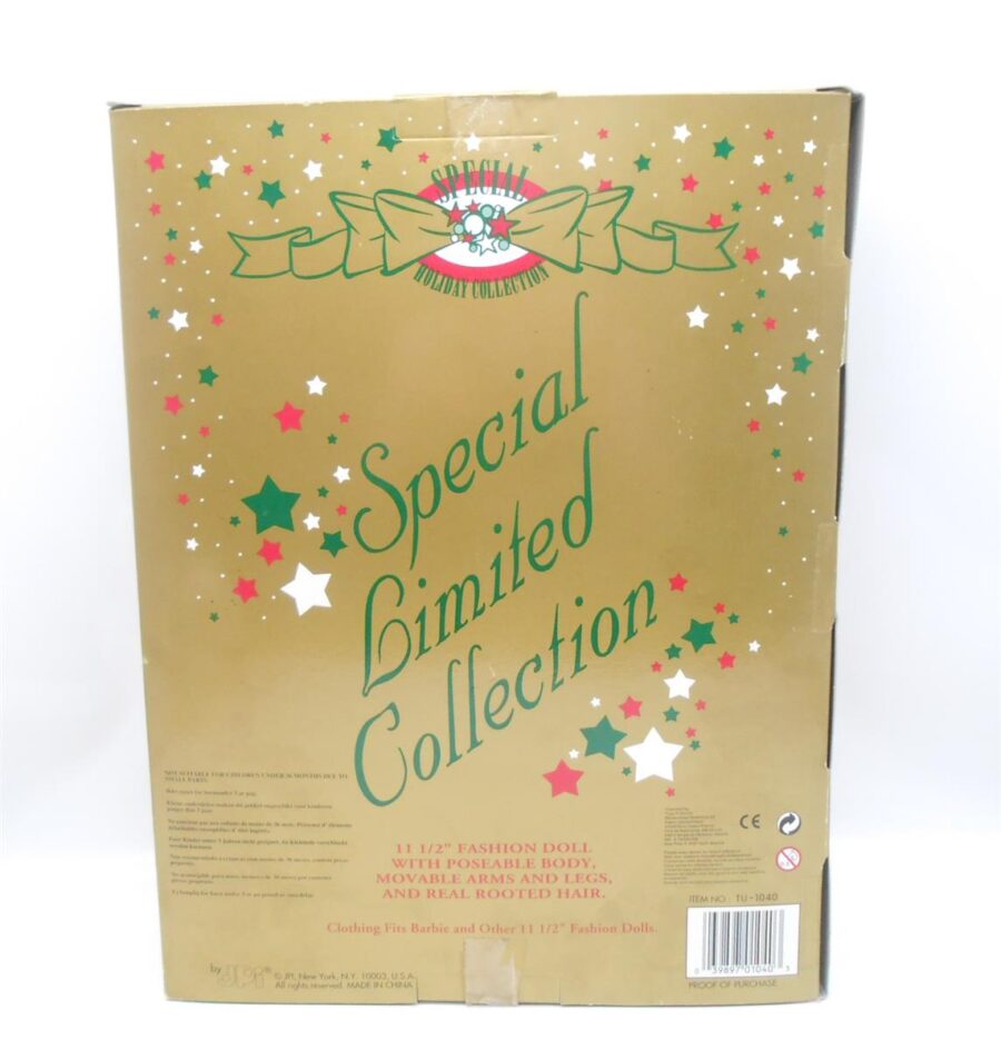 1995 JPI Special Limited Edition Collection Holiday Doll Puppe Neu OVP