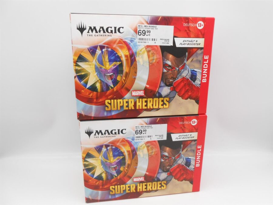 2x Magic the Gathering - Marvel Super Heroes Bundle Deutsch NEU & OVP
