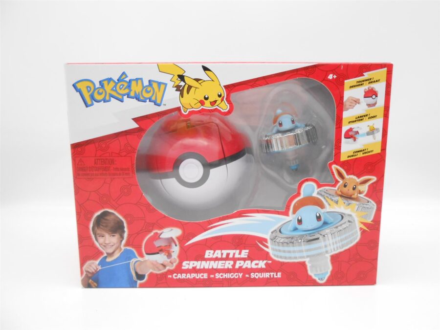 2x Pokémon Battle Spinner Pack Schiggy und Pikachu Neu