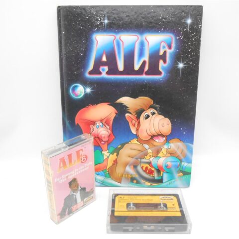 ALF 2 Kassetten & Buch Retro 80er Jahre Unipart Vintage