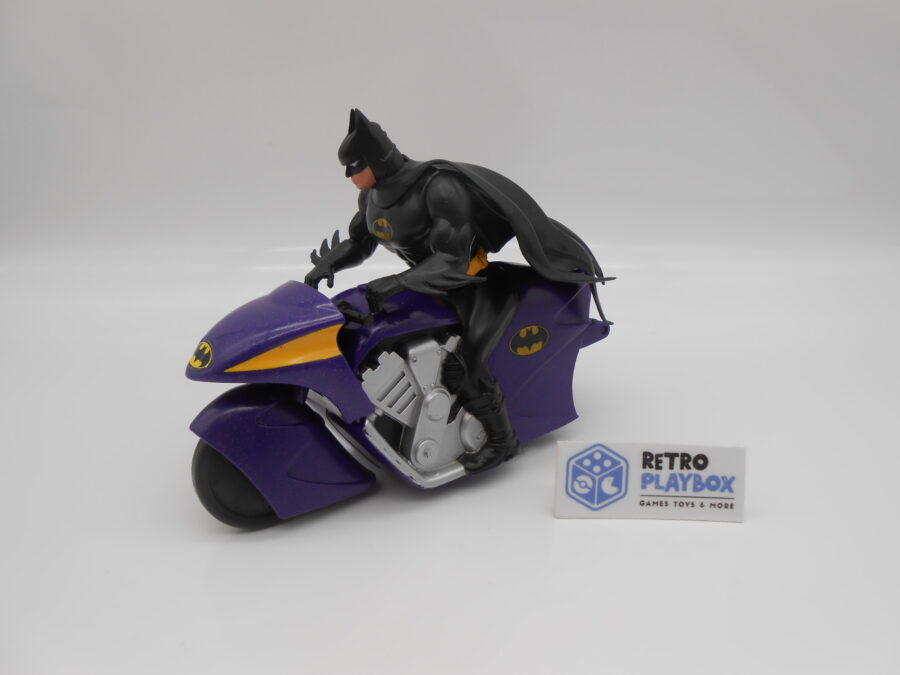 Batman auf Motorrad 1994 Super Wheelie Power Legends of Batman D.C. Comic