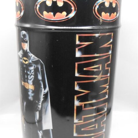 BATMAN Tonne Sitztonne Metall (ohne Deckel) 1989 Vintage Rarität Sammler