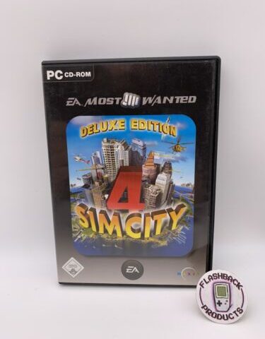 CD-Rom PC-Spiel: SIM CITY 4 Zustand: Gut