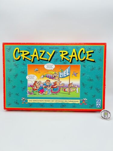 Crazy Race Rennen Gesellschaftsspiel Brettspiel Kinderspiel Rare