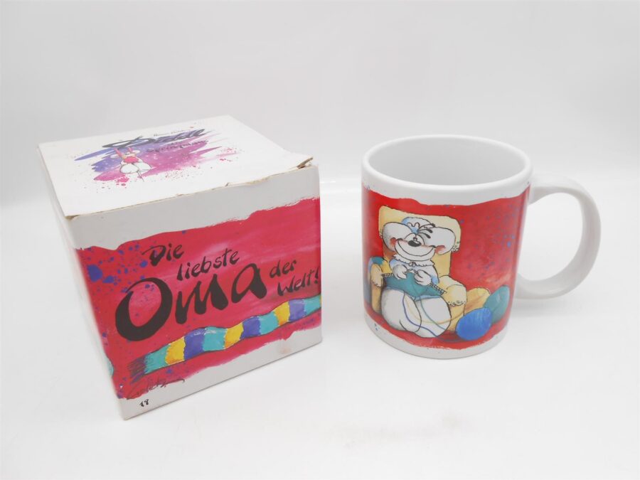 DIDDL Vintage Tasse mit OVP! Die liebste Oma der Welt! 90er