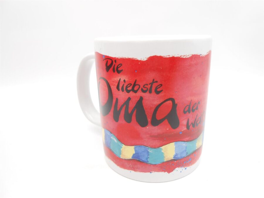 DIDDL Vintage Tasse mit OVP! Die liebste Oma der Welt! 90er