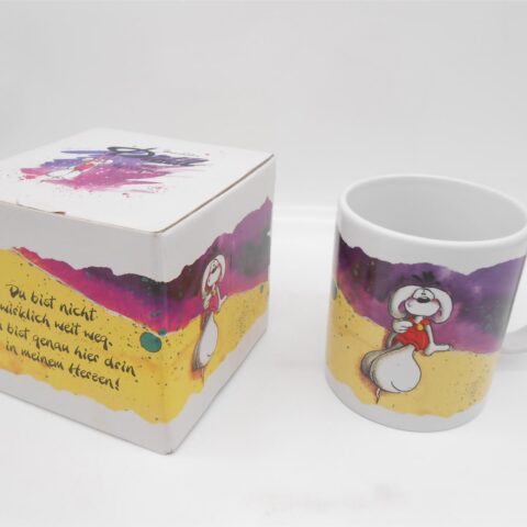 DIDDL Vintage Tasse mit OVP! Du bist genau hier in meinem Herzen 90er