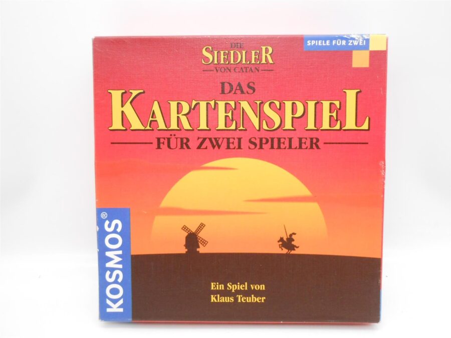 DIE SIEDLER VON Catan das Kartenspiel KOSMOS Spiele 1996 Vintage