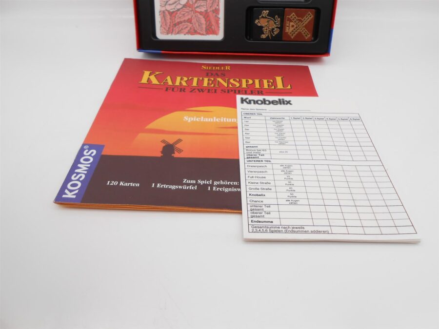 DIE SIEDLER VON Catan das Kartenspiel KOSMOS Spiele 1996 Vintage