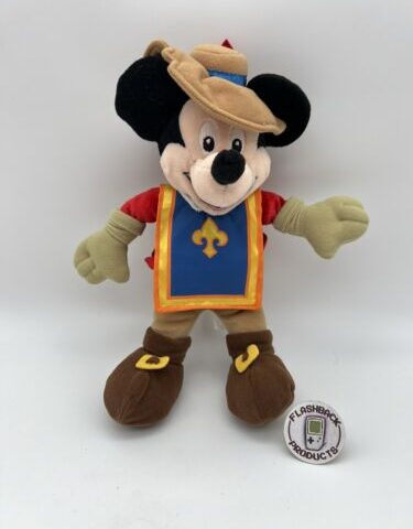 Disney Micky Maus Mickey Mouse Stofftier Plüschtier Sammlerstück Vintage