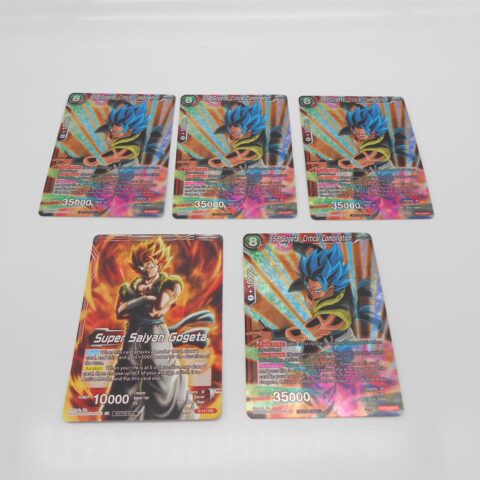 Dragon Ball Super Gogeta Karten Sammelkarten (5 Stück) TCG Englisch