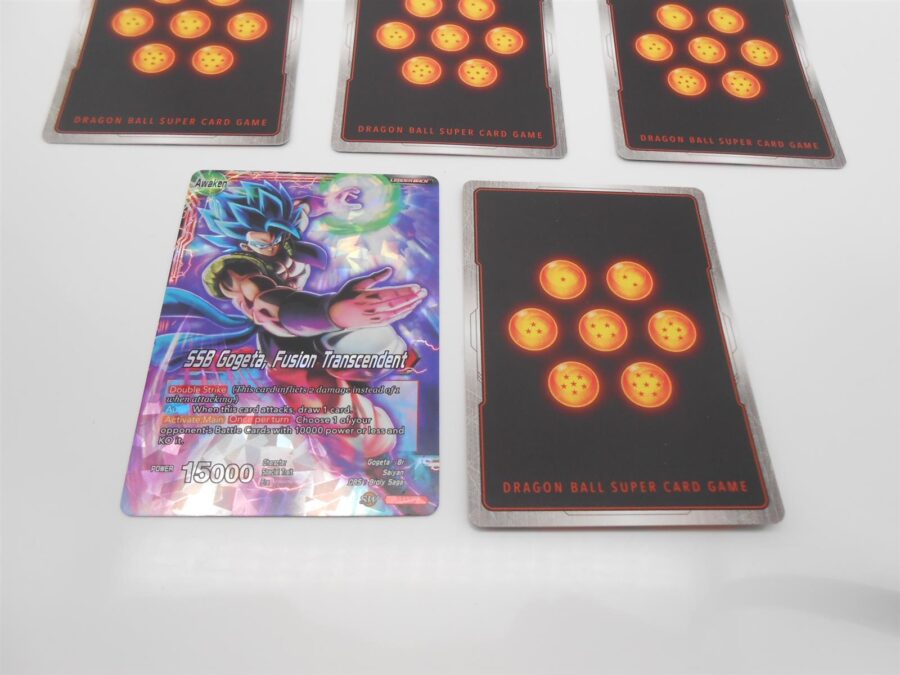 Dragon Ball Super Gogeta Karten Sammelkarten (5 Stück) TCG Englisch