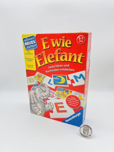 E wie Elefant Ravensburger Spiele Kinderspiel Lernspiel 5 bis 7 Jahre