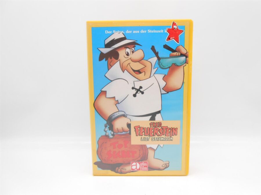 Fred Feuerstein lebt gefährlich VHS Kassette