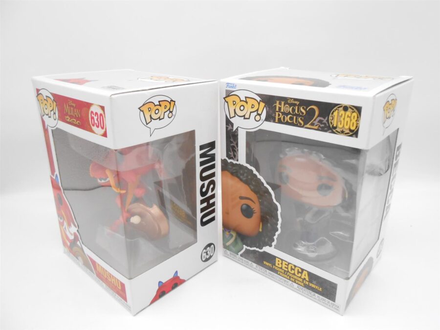 FUNKO Pop! Sparpaket 6x DISNEY Sally, Mulan, Becca & mehr Gratis Versand!