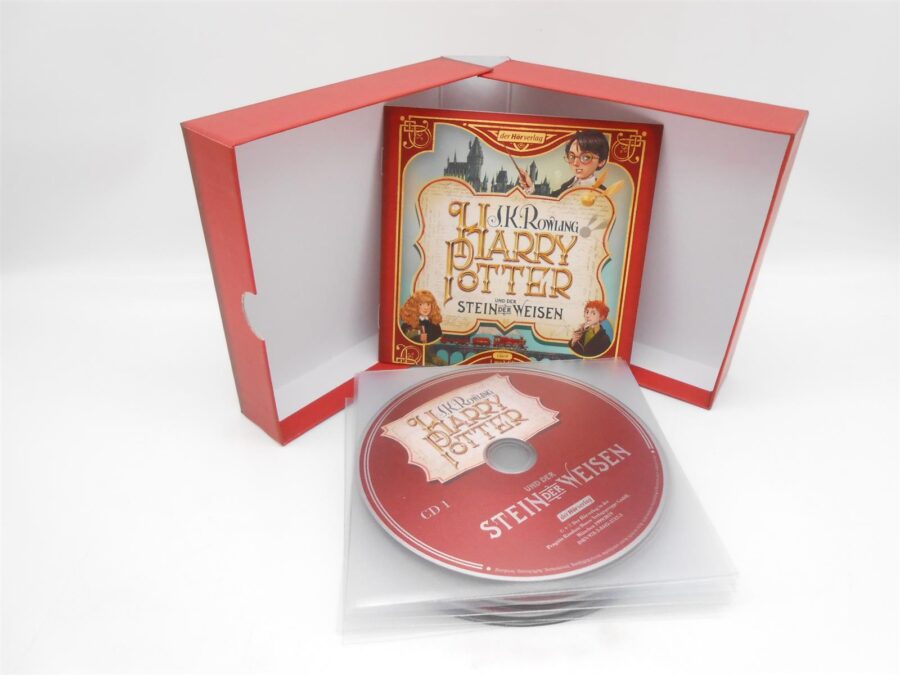 Harry Potter Hörspiel Teil 1 +2 +3 der Hörverlag Gelesen v. Rufus Beck CD