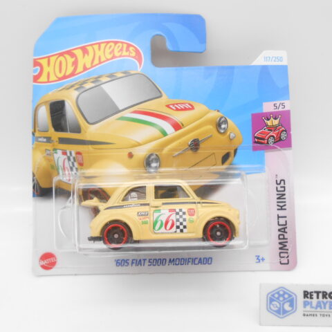 Hot Wheels Compact Kings 60s Fiat 5000D Modificado Auto Neu Mattel