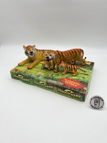 Jungle Park Tiger Familie Spielzeug Vintage Retro 80er 90er NEU OVP