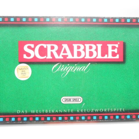 Junior Scrabble Gesellschaftsspiel Jumbo Vollständig ab 5 Jahre Holz