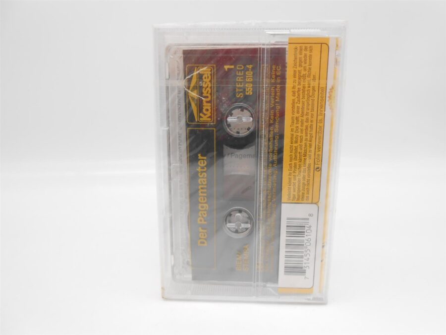Kassette Der Pagemaster Original-Hörspiel Karussell Neu/ vorne beschädigt