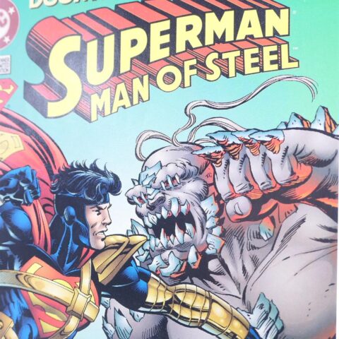 Kenner DC Comic Superman 1995 Limited Edition /Comicheft TOP Zustand