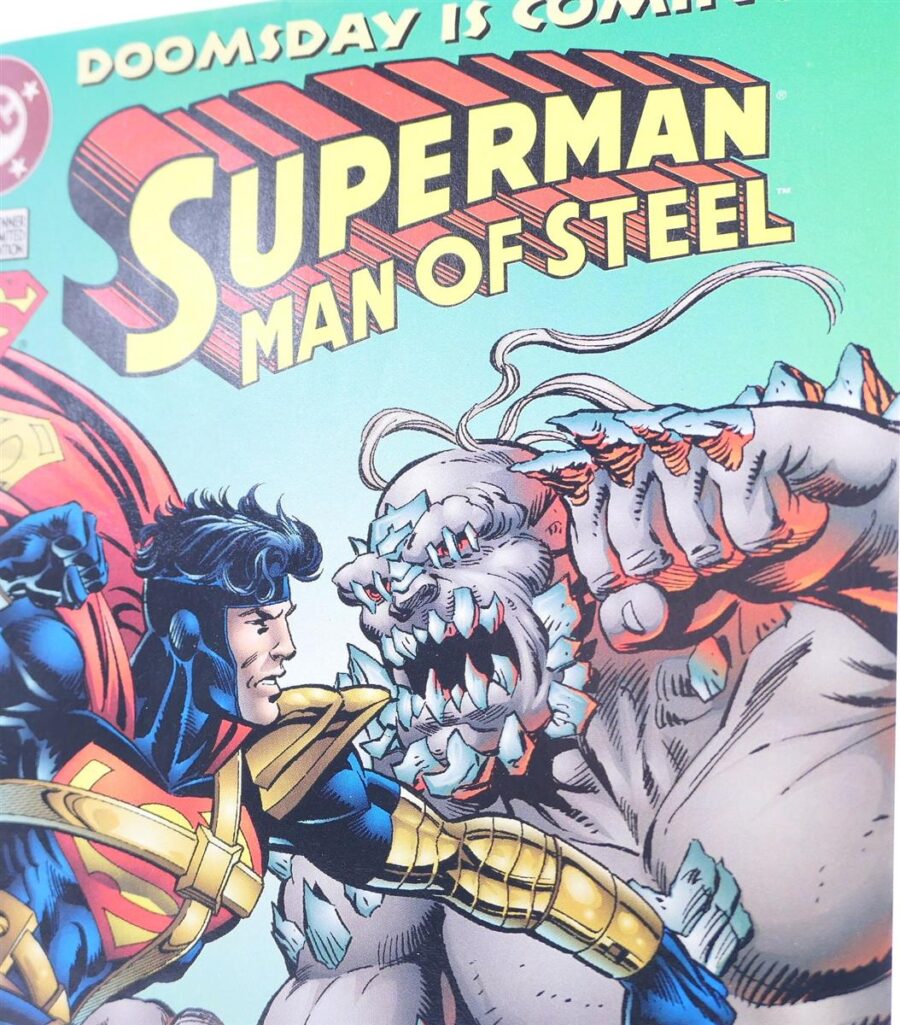 Kenner DC Comic Superman 1995 Limited Edition /Comicheft TOP Zustand