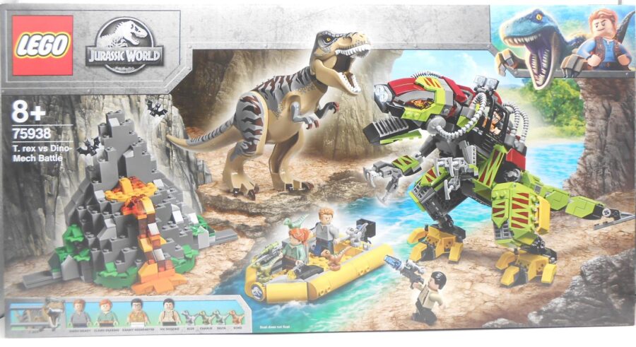 LEGO 75938 Jurassic World™ T. rex vs Dino Mech​ Dinosaurier Neu