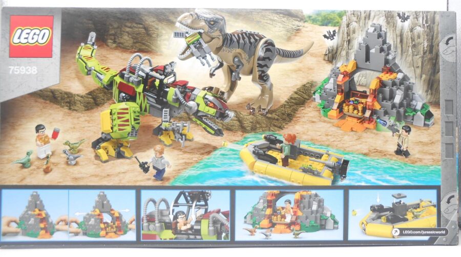 LEGO 75938 Jurassic World™ T. rex vs Dino Mech​ Dinosaurier Neu