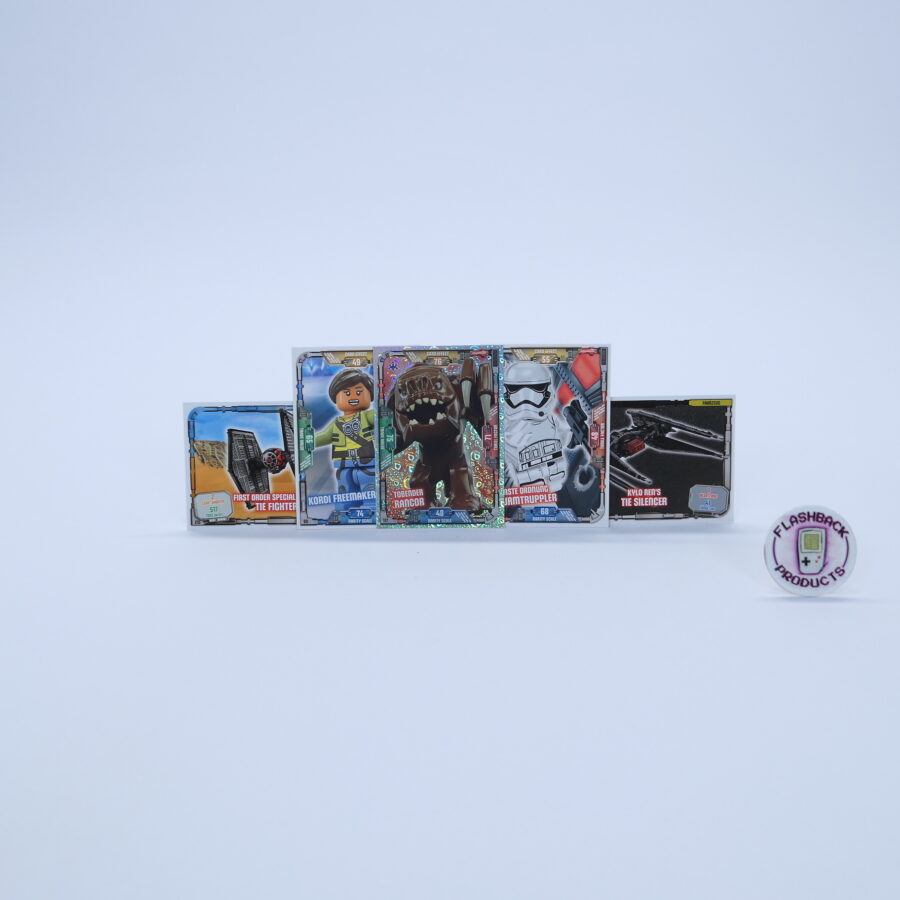 LEGO Star Wars Trading Card Collection 2018 Karten Sammelkarten 5 Stück