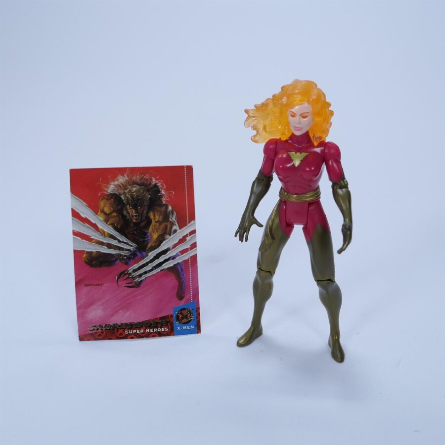 Marvel X-Men Phoenix Saga Serie Phoenix Retro 1995 + Karte Top Zustand