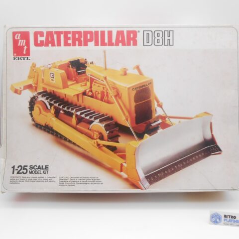 MATCHBOX AMT Ertl Caterpillar D8H Model Kit 80er 1:25 mit OVP & Zubehör