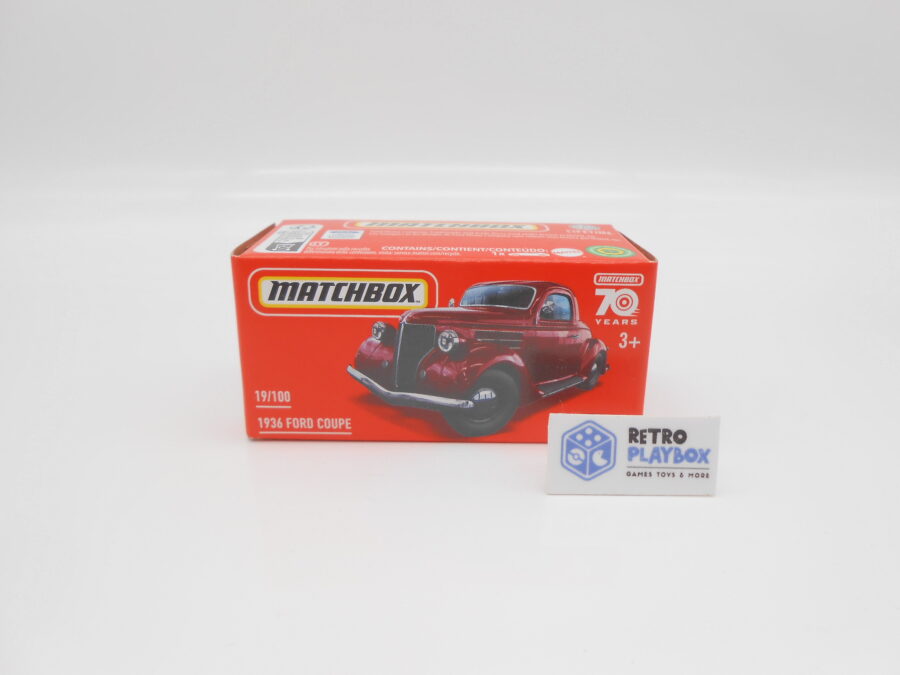MATCHBOX Auto 70 Jahre Special Edition 2022 1936 FORD COUPE NEU