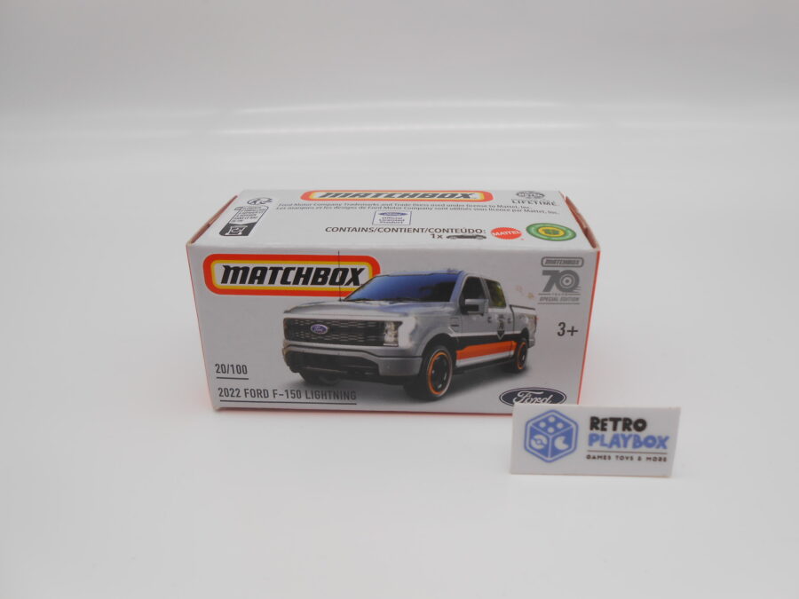 MATCHBOX Auto 70 Jahre Special Edition 2022 Ford F-150 Lightning NEU