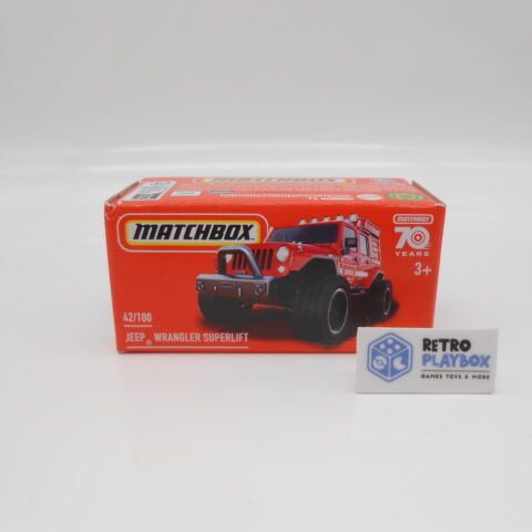 MATCHBOX Auto 70 Jahre Special Edition 2022 | JEEP WRANGLER SUPERLIFT NEU