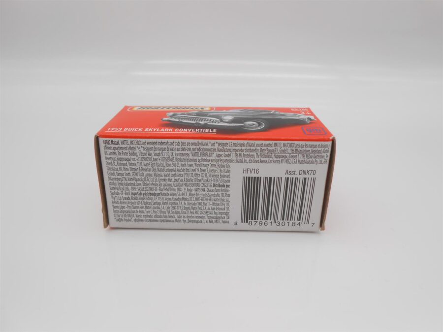 MATCHBOX Auto 70 Jahre Special Edition|1953 BUICK SKYLARK CONVERTIBLE NEU