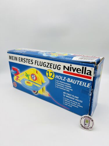 Mein erstes Flugzeug - 12 Holz - Bauteile - Nivella - Kinderspielzeug
