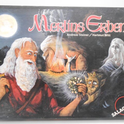 Merlins Erben Brettspiel Salagames top Zustand 2-4 Spieler