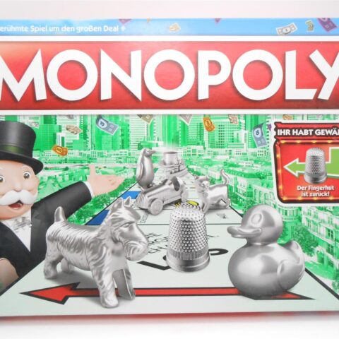 Monopoly Klassik von 2021 Brettspiel vollständig Hasbro Familienspiel
