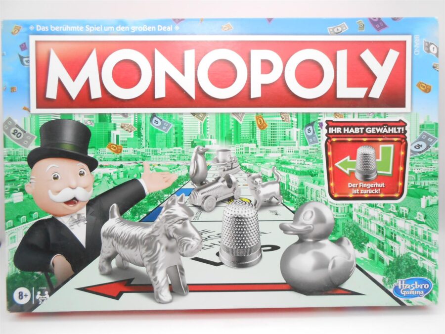 Monopoly Klassik von 2021 Brettspiel vollständig Hasbro Familienspiel