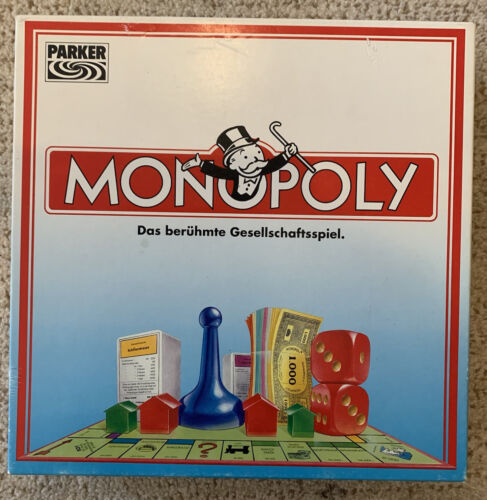 Monopoly Parker Gesellschaftsspiel von 1994 / 2 bis 6 Spieler