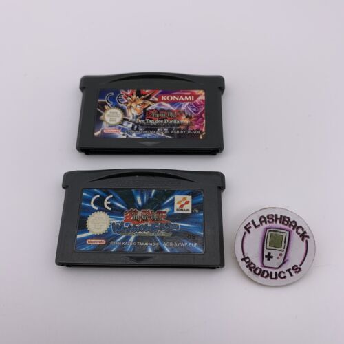 Nintendo Advance Bundle: Yu-Gi-Oh 2 Spiele Zustand:Gut
