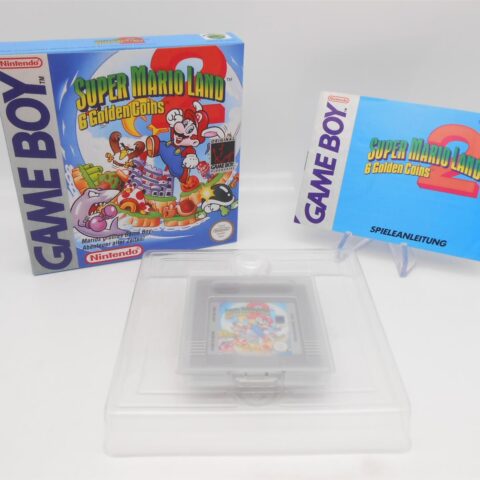 Nintendo Game Boy Super Mario Land 2 - 6 Golden Coins mit repro OVP