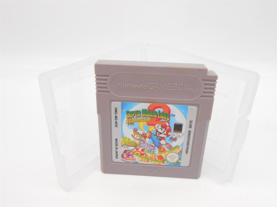 Nintendo Game Boy Super Mario Land 2 - 6 Golden Coins mit repro OVP