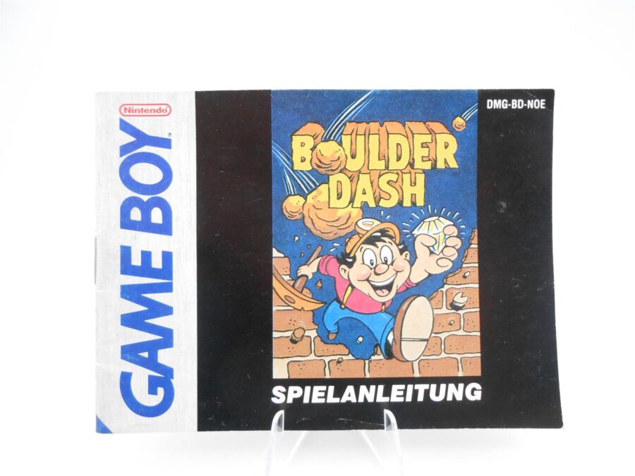 Nintendo GameBoy Spiel Boulder Dash Modul + Anleitung