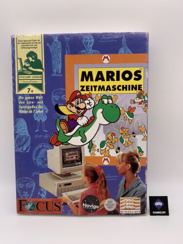 Nintendo Super Mario Zeitmaschine / CD-ROM mit Anleitung und OVP | Top