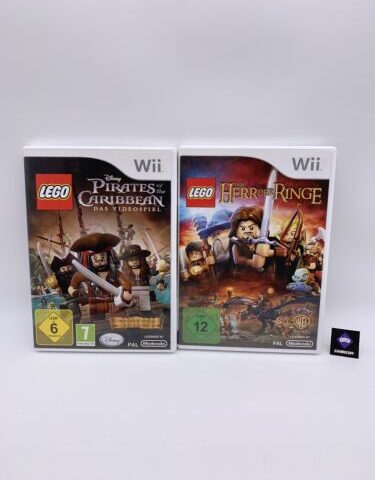 Nintendo Wii - LEGO der Herr der Ringe & Pirates of the Caribbean Disney