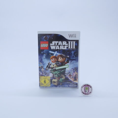 Nintendo Wii Spiel STAR WARS III THE CLONE WARS Zustand Gut