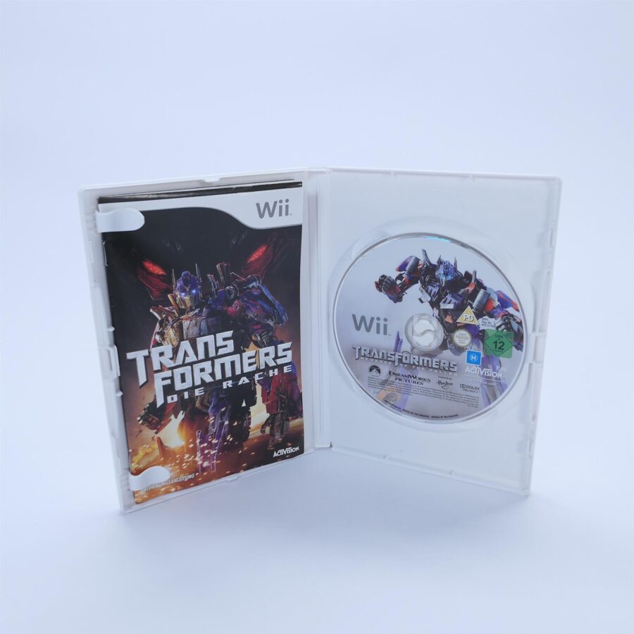 Nintendo Wii Spiel TRANSFORMERS DIE RACHE Zustand Gut